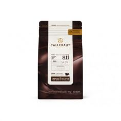 Pistoles de chocolat noir 53,8% 1 kg