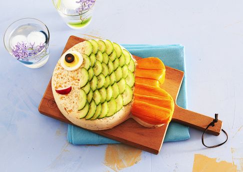 Terrine de poisson au poivron rouge