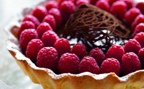 Tarte chocolat framboise - Cook'in
